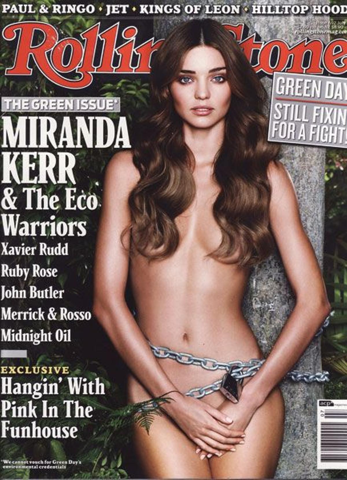 Miranda Kerr, portada de Rolling Stone