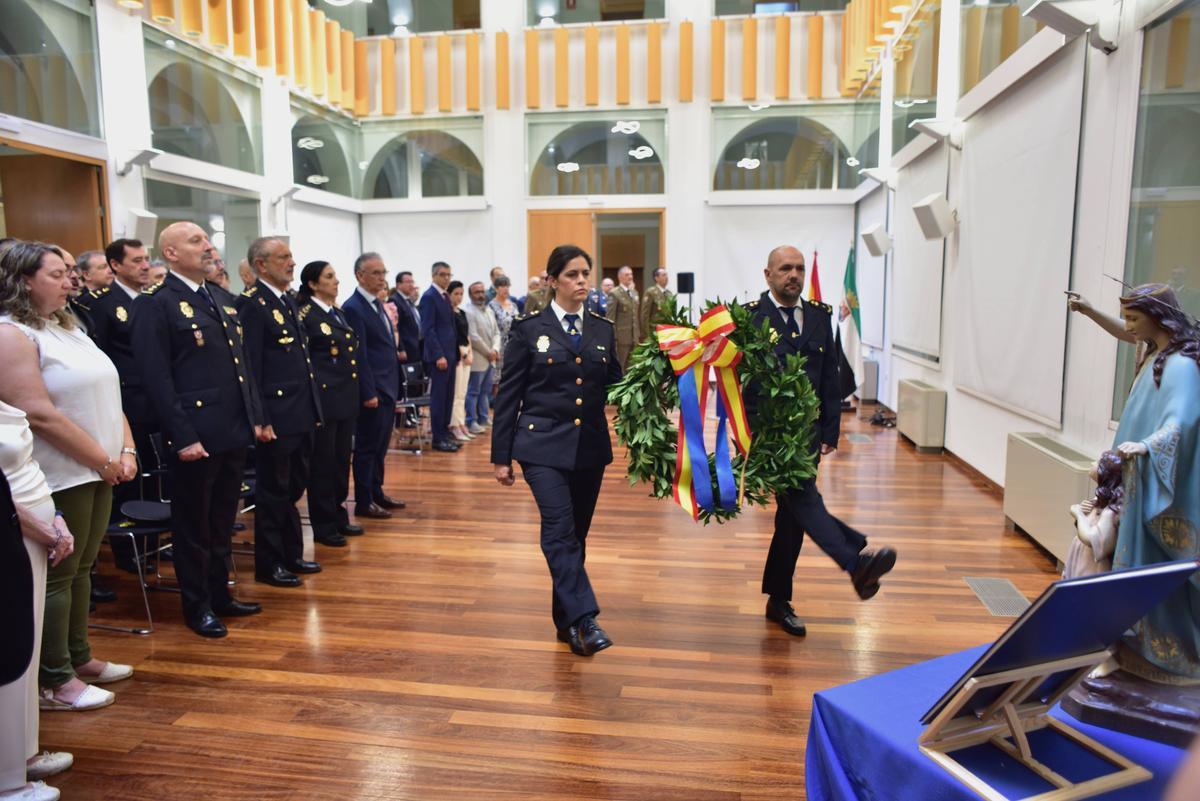 Las imágenes del homenaje en Badajoz a las víctimas del terrorismo