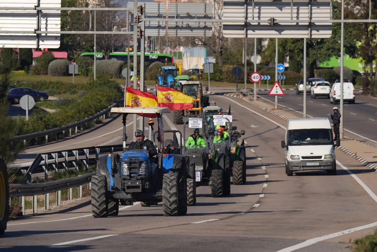 Los agricultores llegan a Castelló para reivindicarse