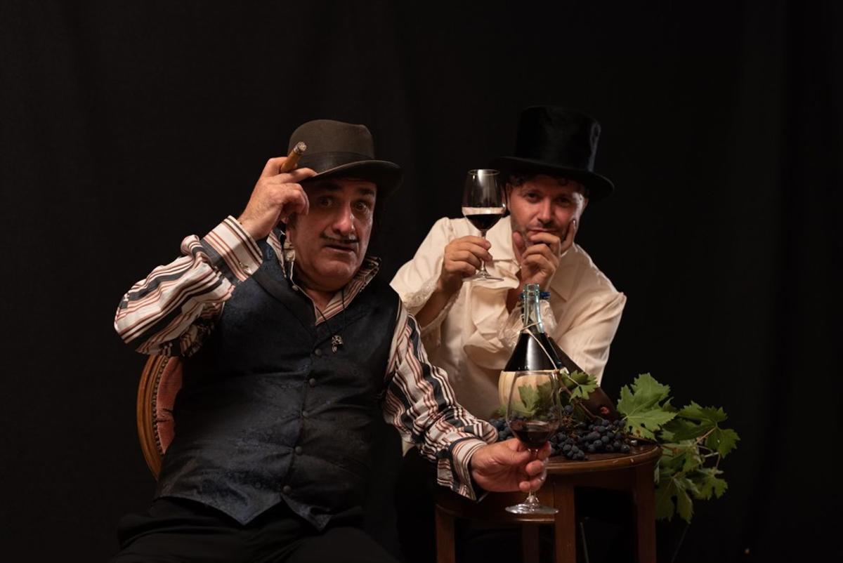 Tonino Caronte y Giulio Wilson.