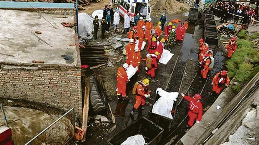 Al menos 19 muertos en una mina en China