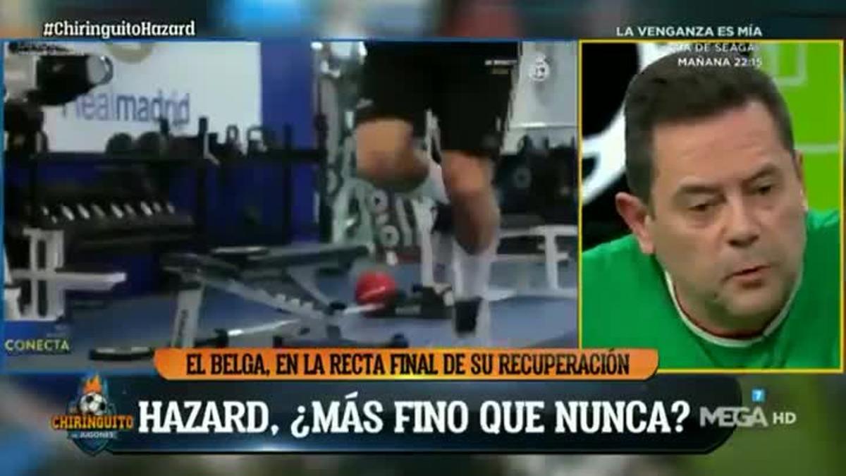 Roncero comparte su dieta para recomendársela al propio Hazard