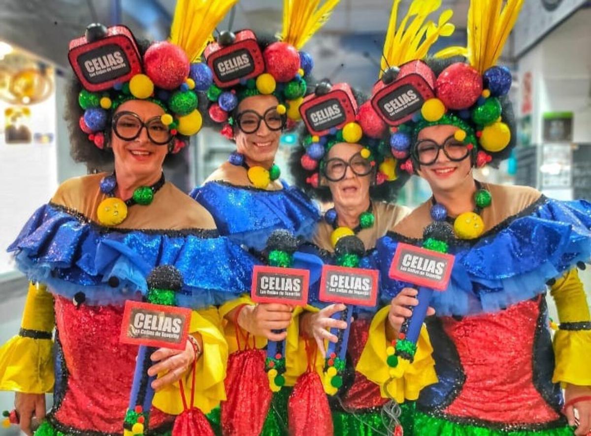 Celias en el Carnaval de Santa Cruz de Tenerife,