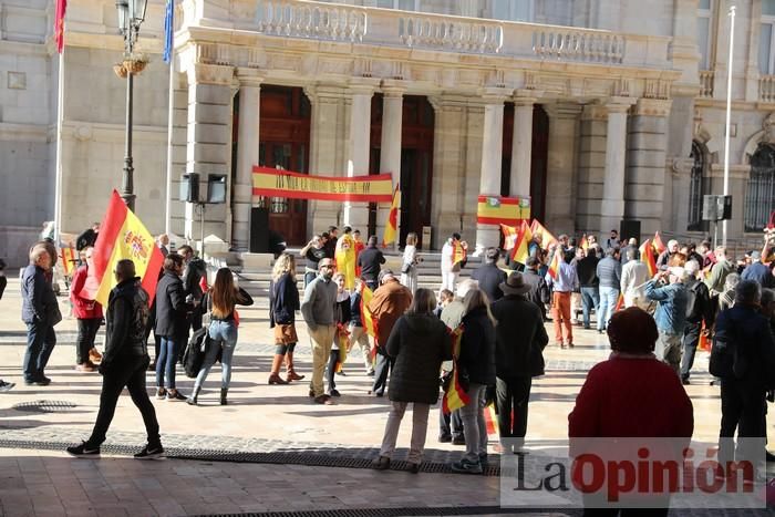 Concentración 'España existe' en Cartagena