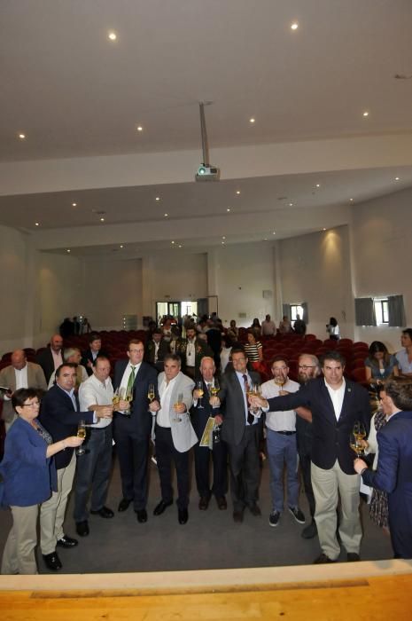 Presentación del VII Salón de la Sidra en el Recito Ferial de Santullano, Mieres