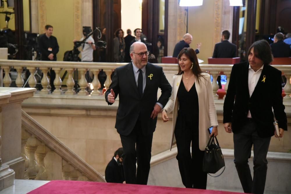 Constitució del nou Parlament de Catalunya