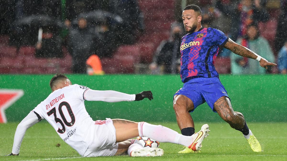 El 1x1 del Barça al descanso ante el Benfica