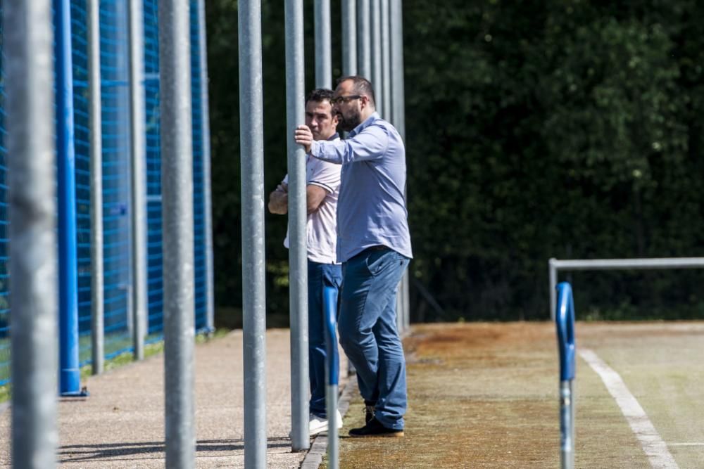 Entrenamiento del Real Oviedo