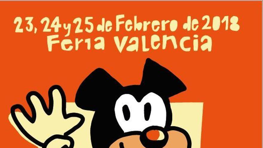 Mariscal rinde homenaje en el cartel de la Comic Con a Pumby y a la«escuela valenciana»