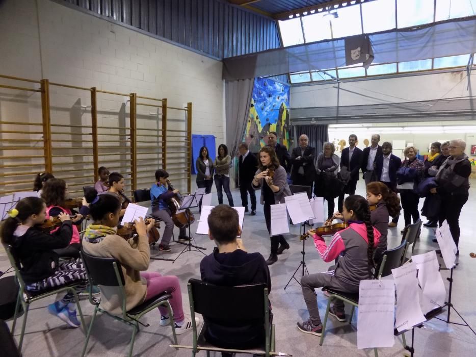 Visita del conseller Bargalló a centres educatius de Manresa i el Bages