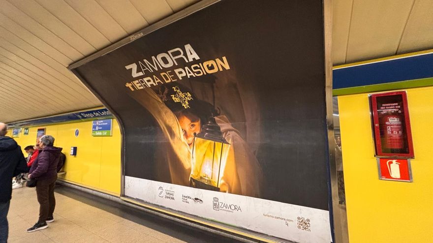 Las 20 paradas de metro en Madrid donde has podido ver la Semana Santa de Zamora