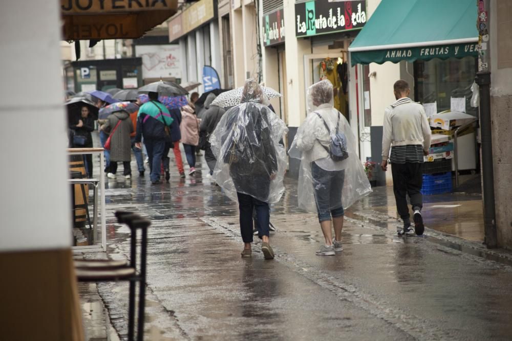 Alerta amarilla en Valencia por fuertes luvias