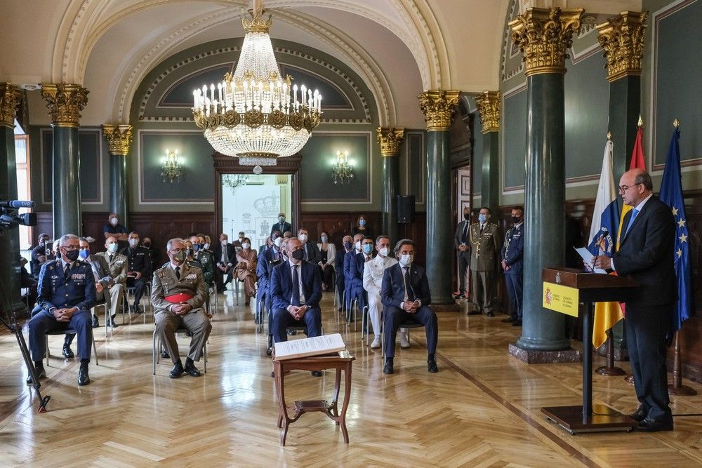 Acto del Día de la Constitución en la Delegación del Gobierno en Canarias