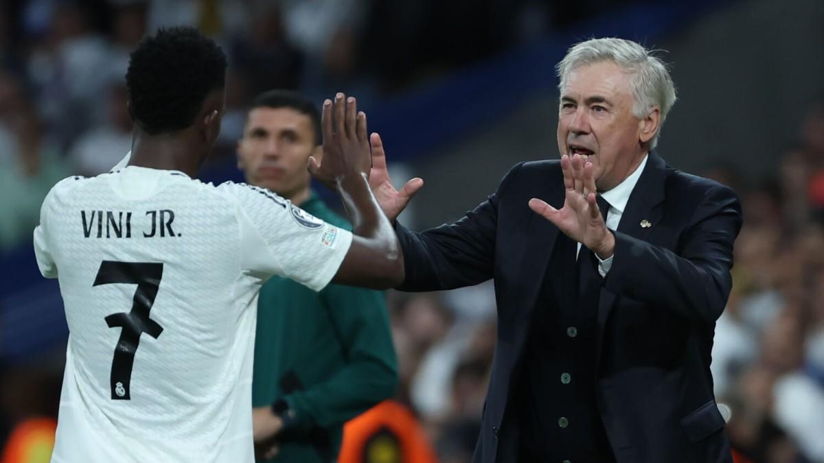 Vinicius Jr y Ancelotti unirán fuerzas ahora en la selección brasileña