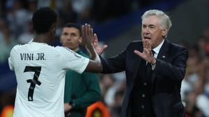 Vinicius Jr y Ancelotti unirán fuerzas ahora en la selección brasileña