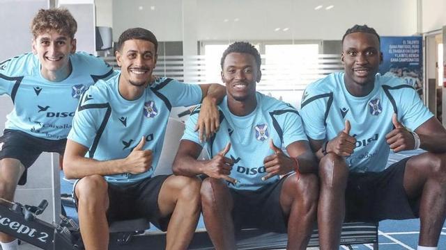 Noel López, David Rodríguez, Alassan Gutiérrez y Salifo Caropitche.