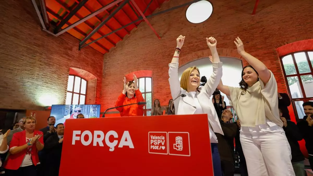 Bernabé, proclamada secretaria general del PSPV de Valencia: "Aquí mandan las mujeres"