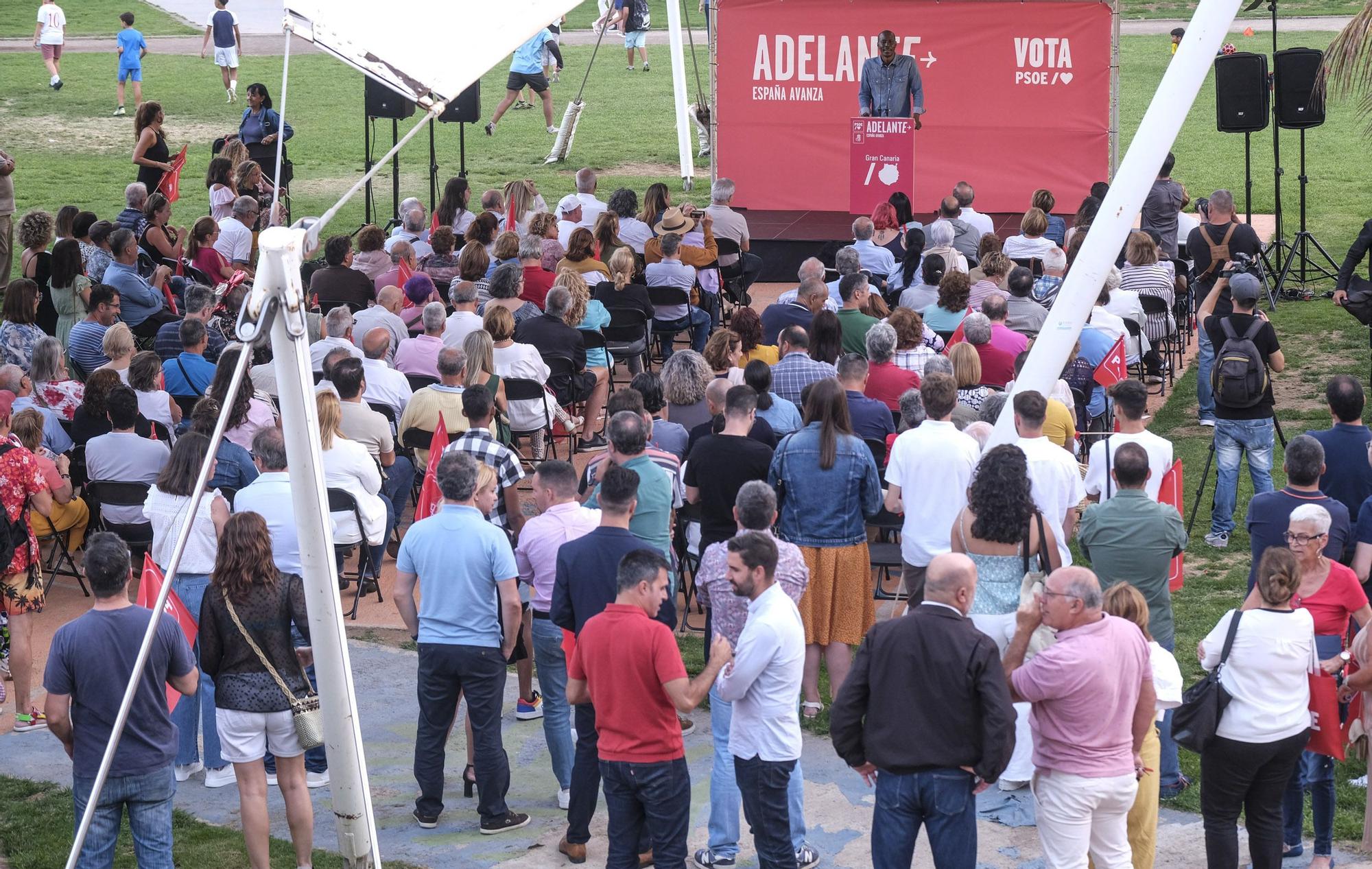 Cierre de la campaña electoral 23J del PSOE Canarias en el Estadio Insular de Gran Canaria