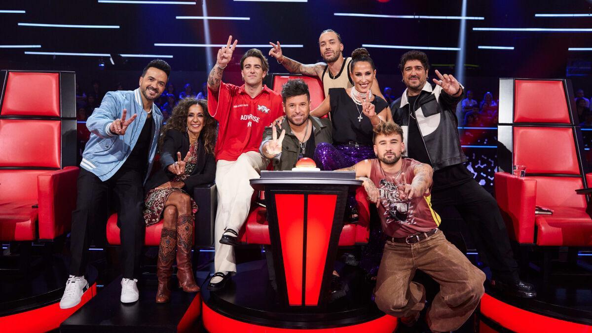 Coaches y asesores de 'La Voz'
