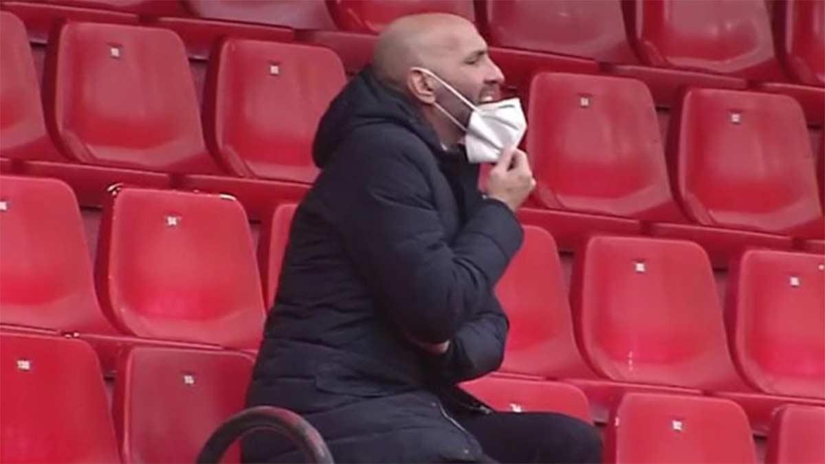 Monchi ya vive el derbi con intensidad