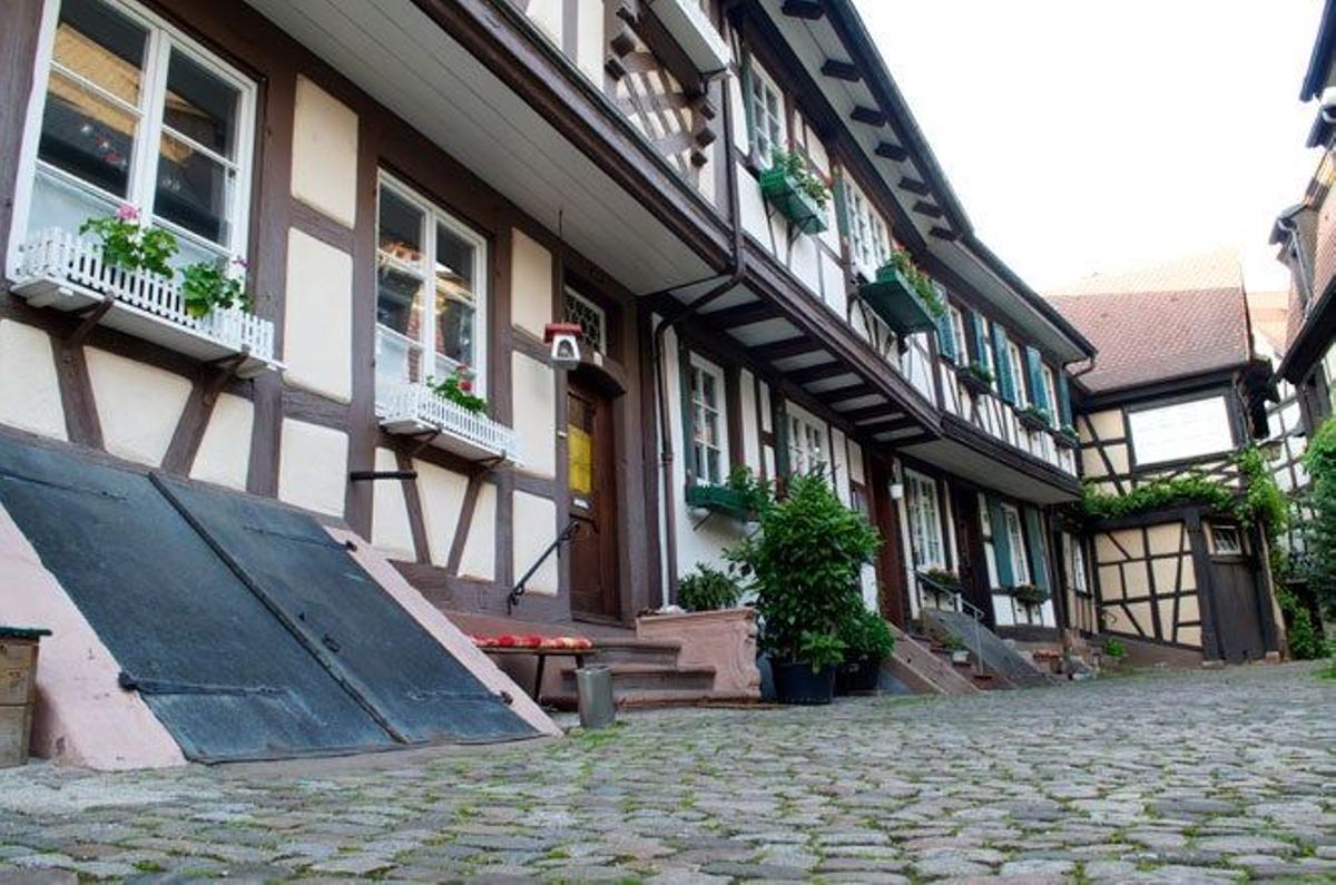 Una de las calles de Gengenbach de la que se enamoró Tim Burton.