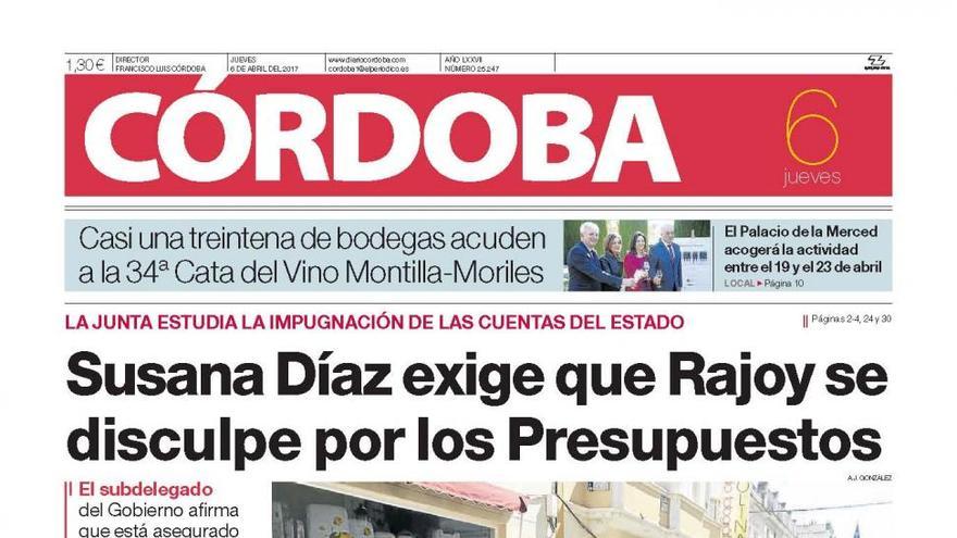 La portada de CÓRDOBA