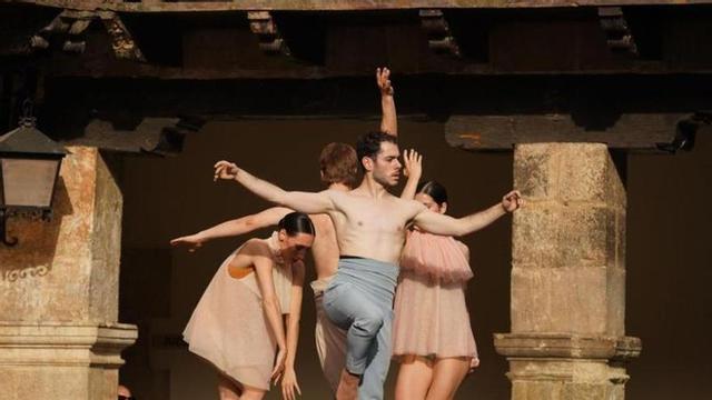 Una de las propuestas de danza que se llevará a cabo este sábado en el Mausoleo de Fabara.