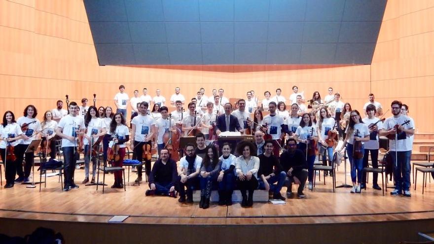 La Orquesta de Jóvenes de la Región da sus primeras notas en el Auditorio