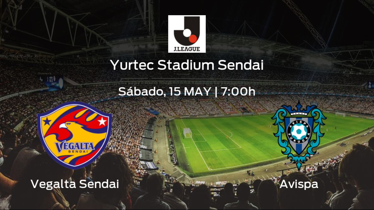 Previa del encuentro: el Vegalta Sendai recibe al Avispa Fukuoka en la decimocuarta jornada