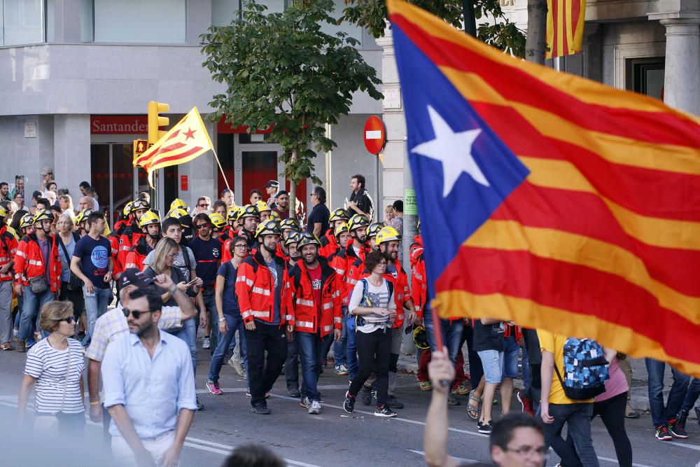 Manifestació a Girona.