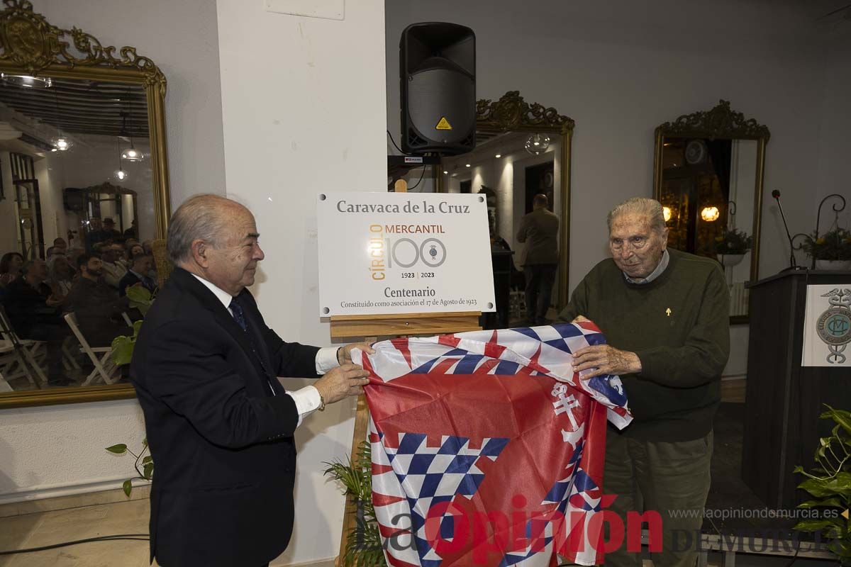 Celebración del centenario del Círculo Mercantil de Caravaca