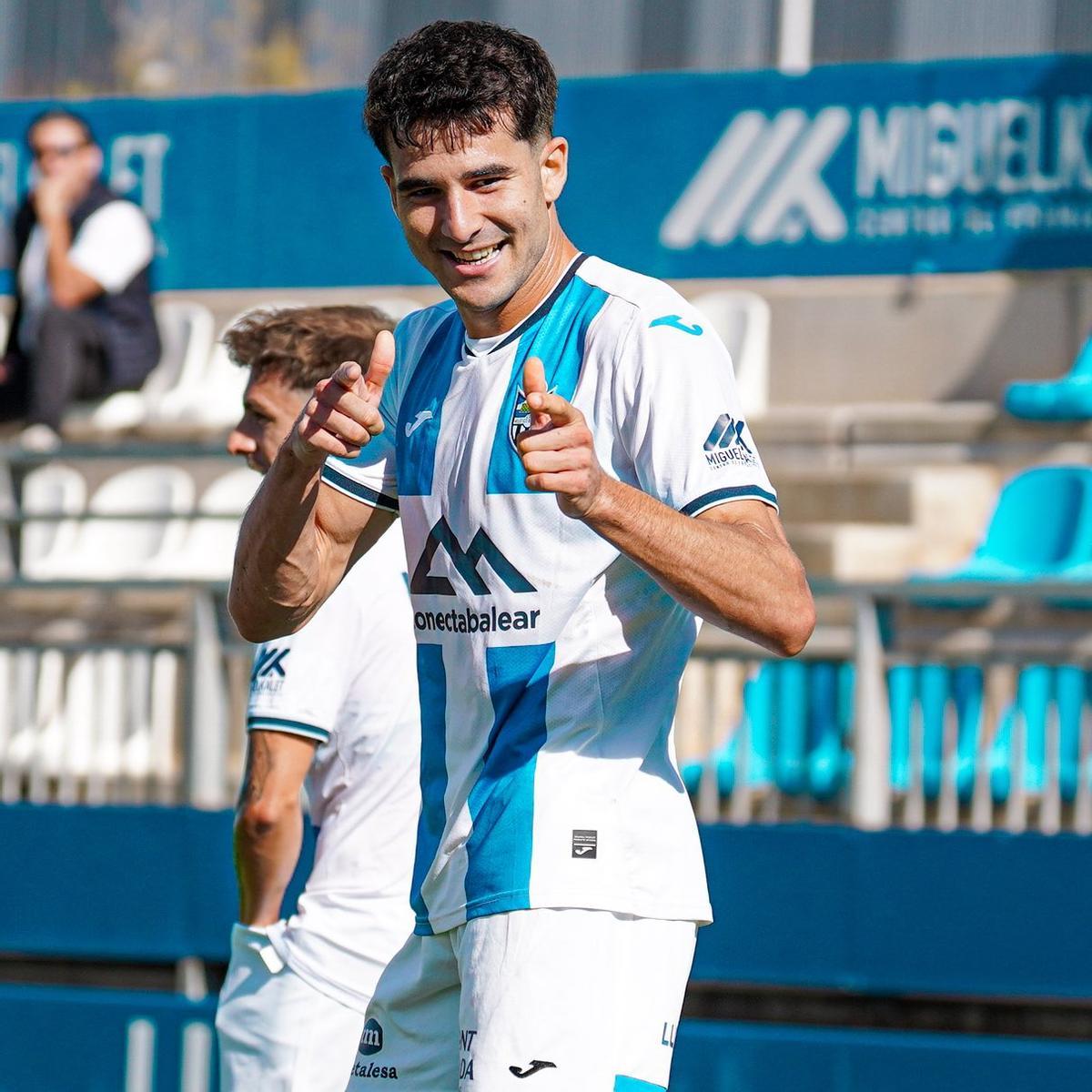 El gol de Tovar parecía encaminar la victoria del Atlético Baleares ante el Girona