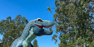 Recuperados los restos fósiles de un gran dinosaurio, el "más espectacular" de la historia del Museo Jurásico