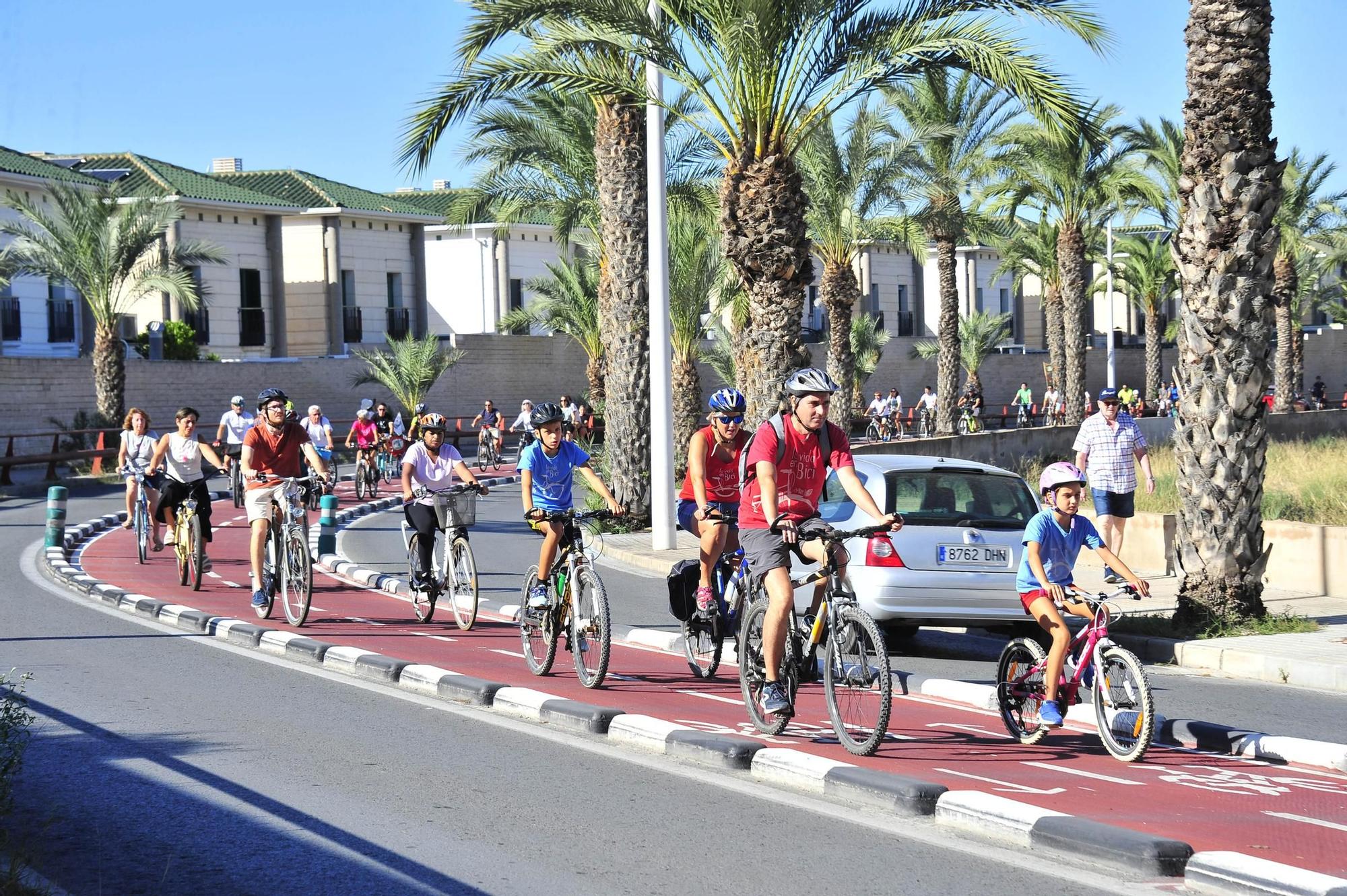 Segunda 'bicifestación' en Elche