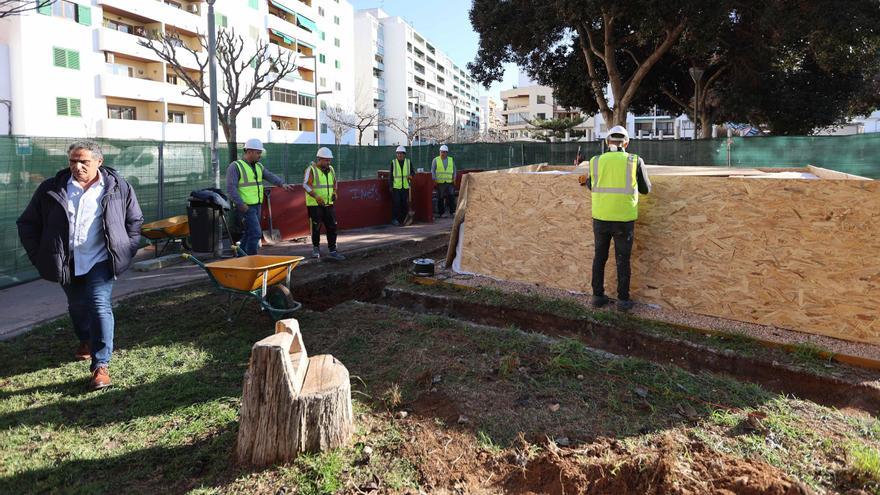 Galería: Comienzan las obras en el mausoleo romano del Parque de la Paz