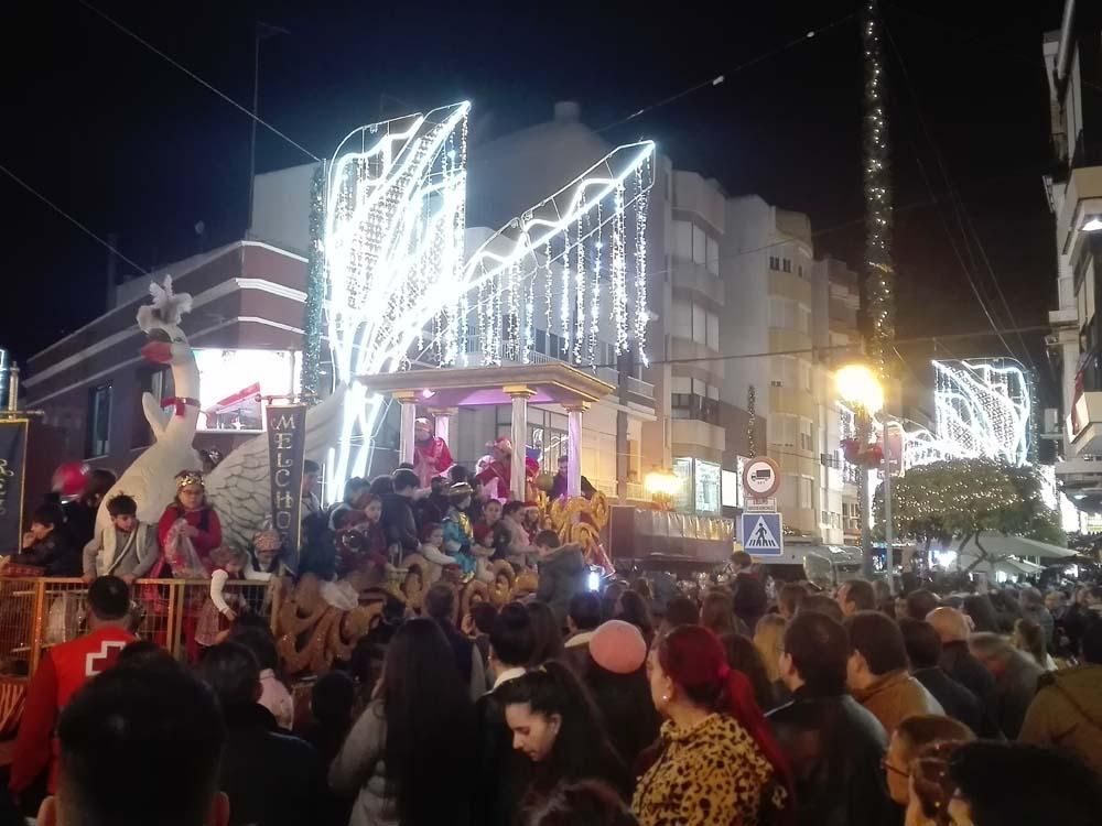 La visita de los Reyes Magos a los pueblos de la provincia.