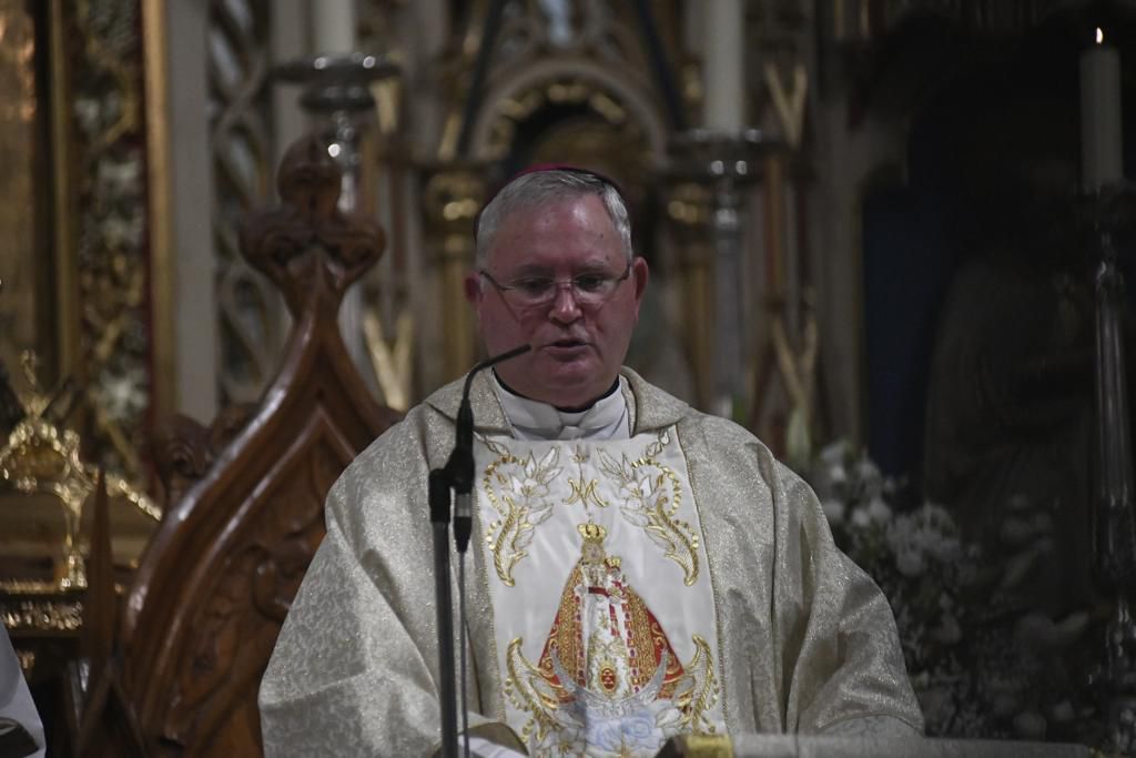 Romería de Murcia: ambiente previo y salida de la Fuensanta de la Catedral