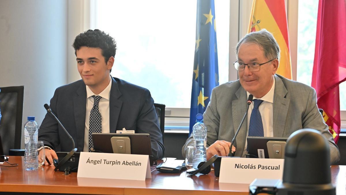 Ángel Turpín durante su intervención