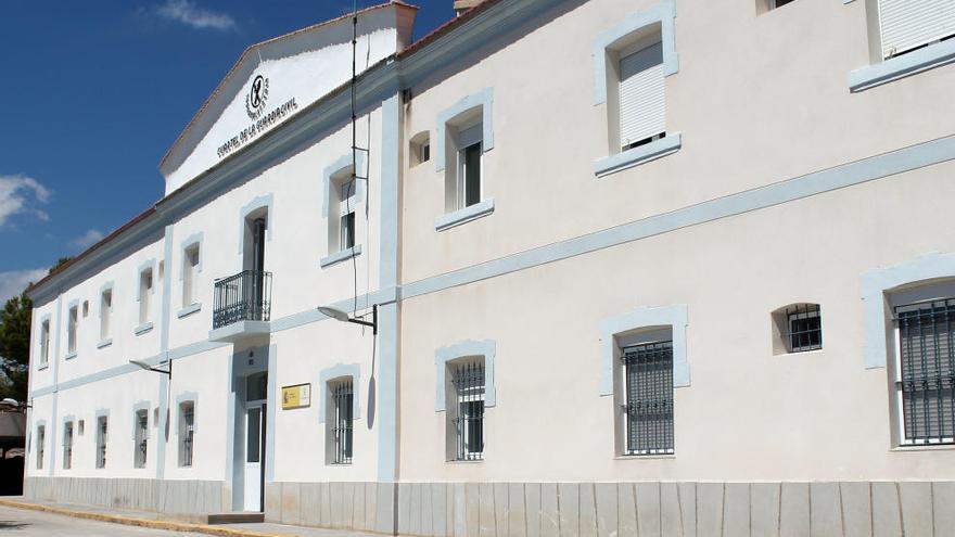La histórica caserna de Moraira.