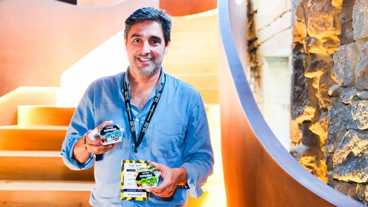 Pablo Gómez, CEO y cofundador de Yow Up!, ayer en The Way Startup Summit.