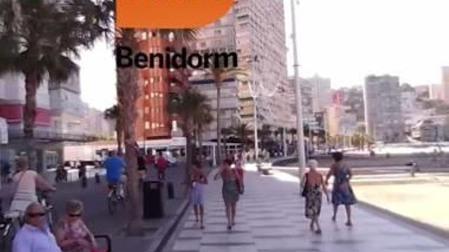 Un vídeo en 360 grados permite «viajar» a Benidorm por internet