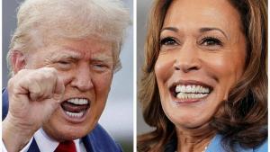 Donald Trump y Kamala Harris.