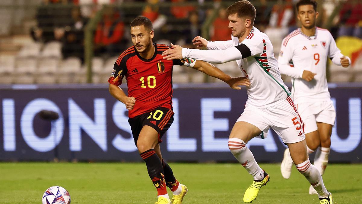 Roberto Martínez: "Es importante que Hazard tenga minutos hasta el Mundial"