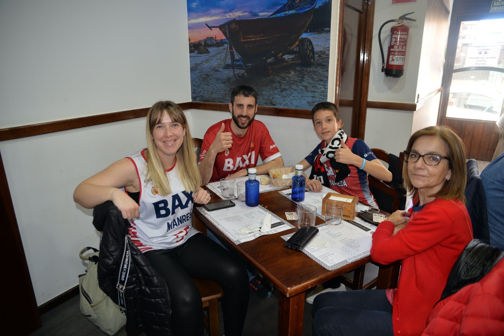 400 seguidors del Baxi acompanyen l'equip a Granada