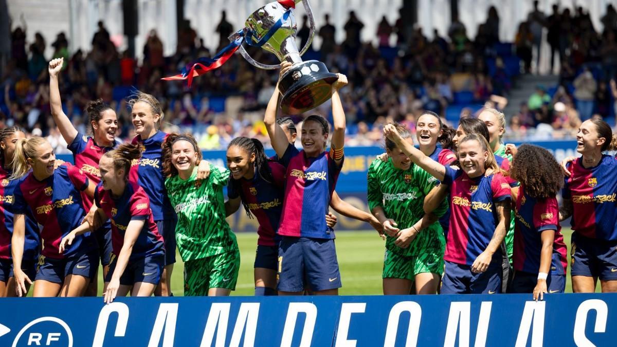 El FC Barcelona Femenino gana LaLiga F