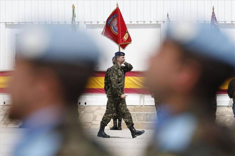 FOTOGALERÍA / Visita del Rey a la base de la Brigada de Cerro Muriano en Líbano