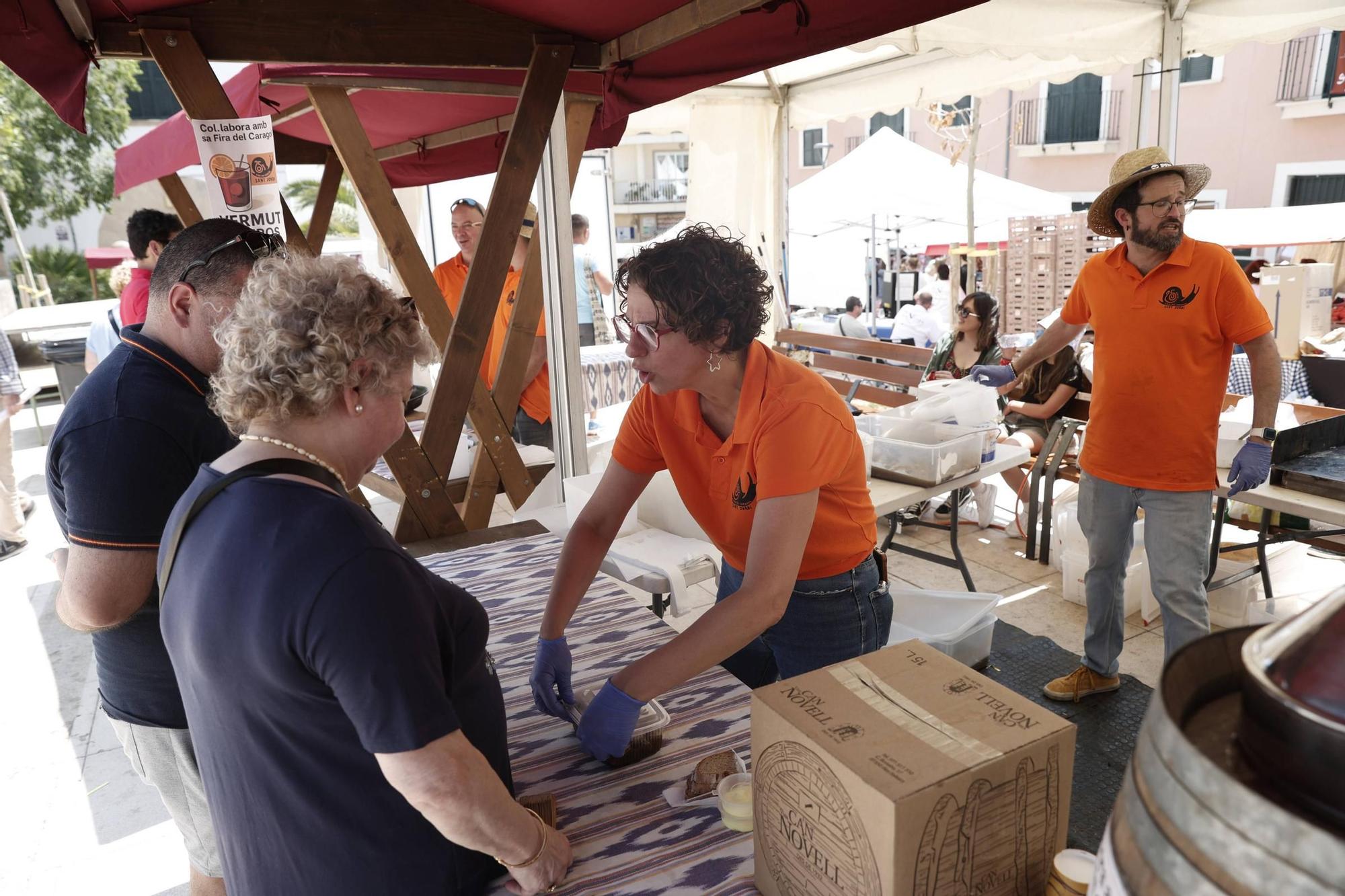 La Fira del Caragol de Sant Jordi, en imágenes
