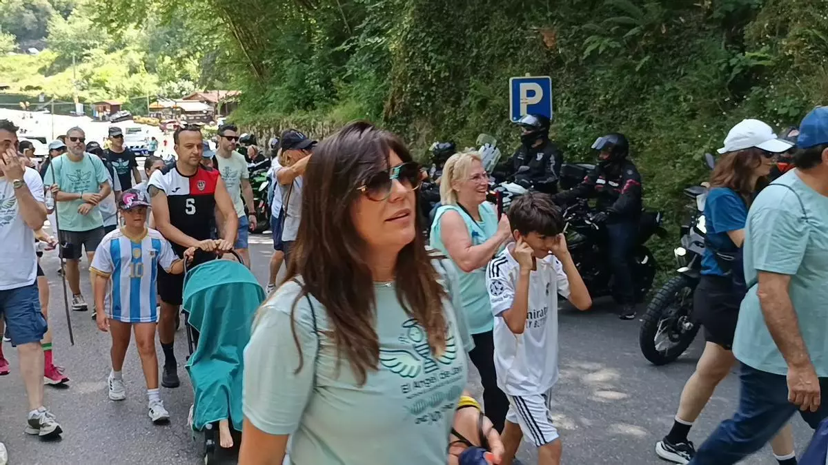 El "Ejército de Javi" "conquista" Covadonga: "Volvemos con el corazón lleno de gratitud"