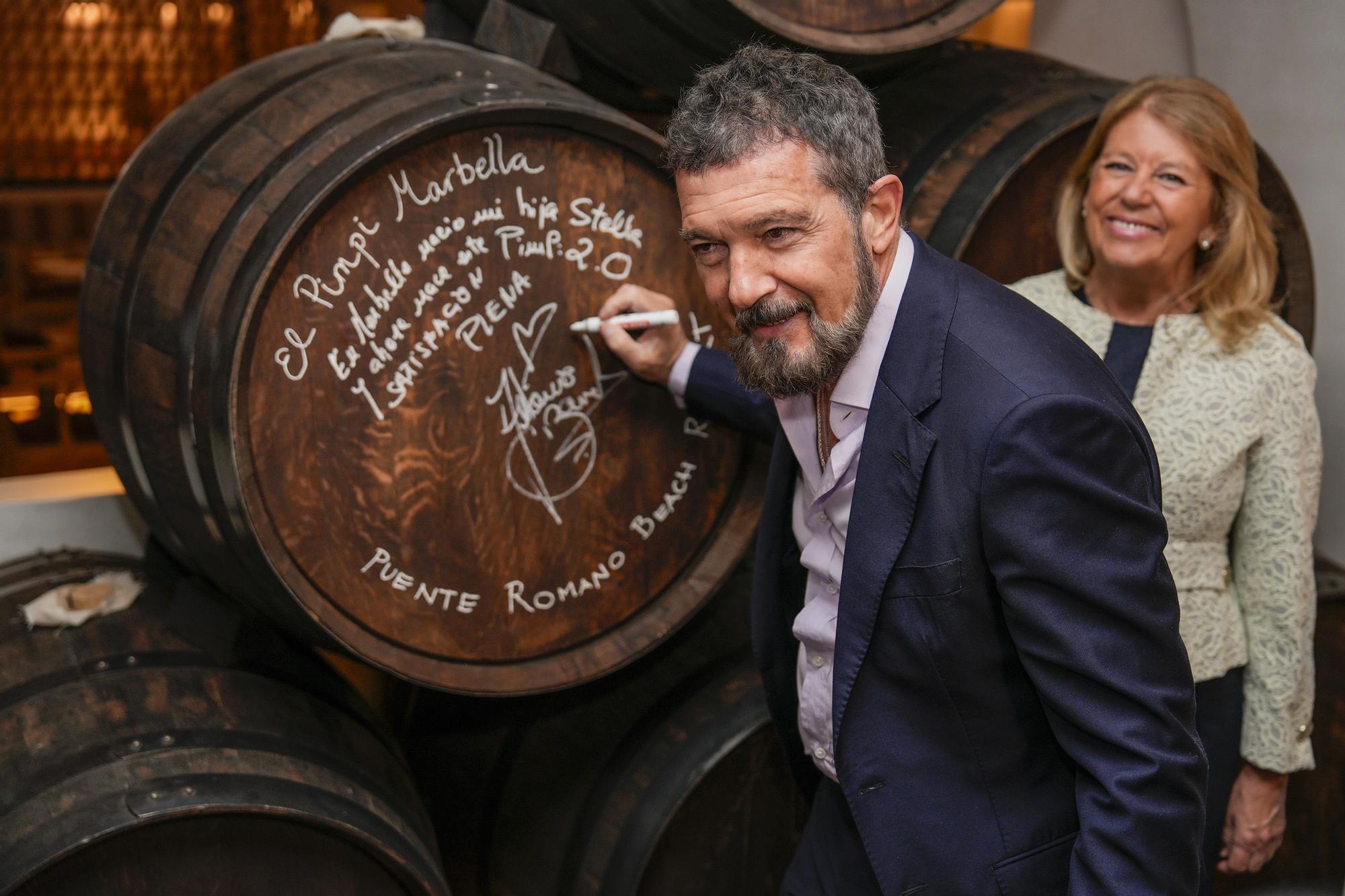 Banderas se embarca en un nuevo proyecto gastronómico en Marbella de la mano de El Pimpi