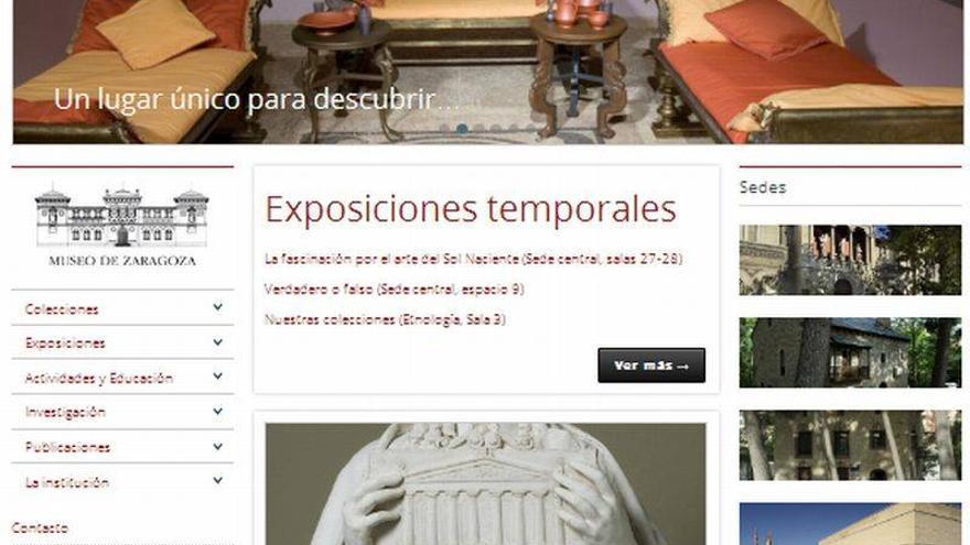El Museo de Zaragoza estrena nueva web para acercar su patrimonio al público